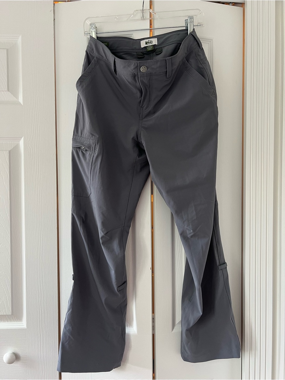 REI Women’s Dark Gray Cargo Hiking Pants